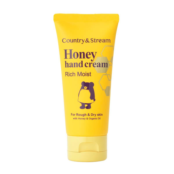 Country & Stream Honey Hand Cream Rich Moist for Rough & Dry Skin 50g