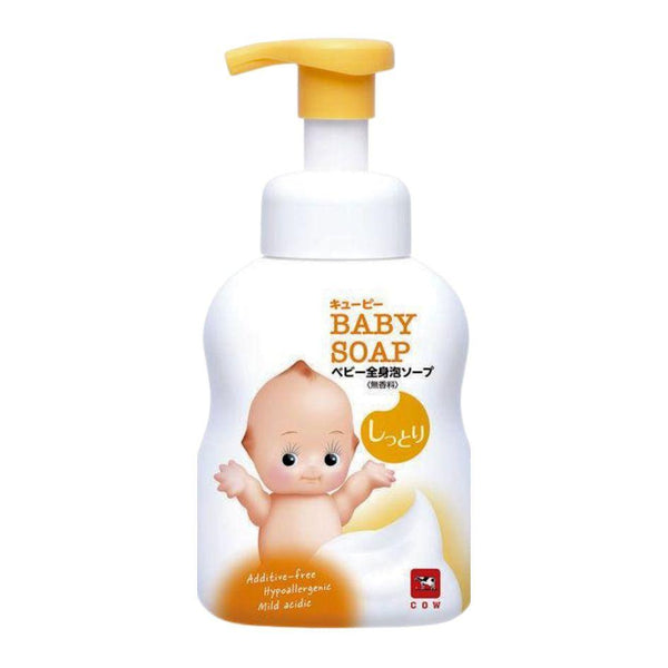 Cow Baby Foam Soap Moisturizing Tear-Free Baby Shampoo and Wash 400ml