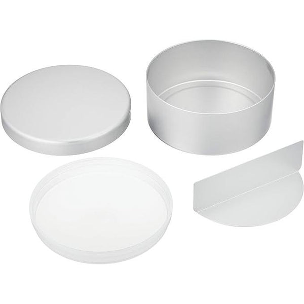 Eco Deli Round Bento Box Easy-to-Clean Stainless Steel Lunch Box 400ml