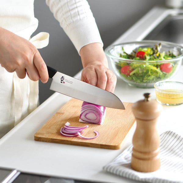 Enzo Japanese Santoku Knife All Purpose Stainless Steel Knife 165mm