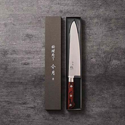 Fuji Kurenai Gyuto Knife Molybdenum Vanadium Japanese Chef Knife 210mm