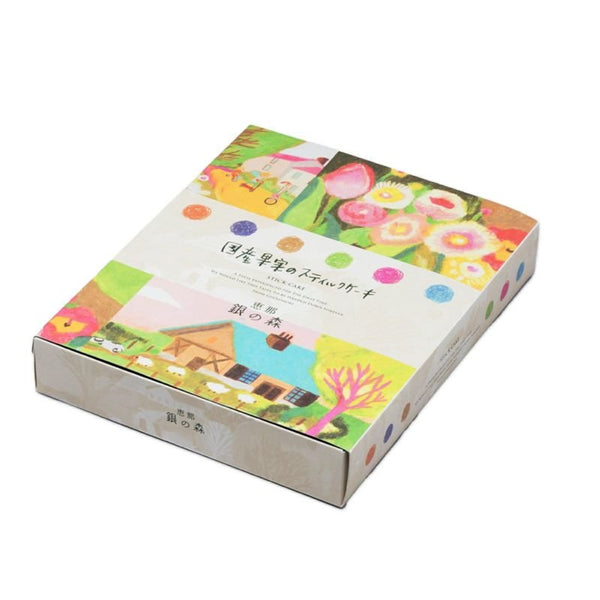 Gin No Mori Natural Fruit Stick Cake 4 Flavor Assortment 8 Pieces