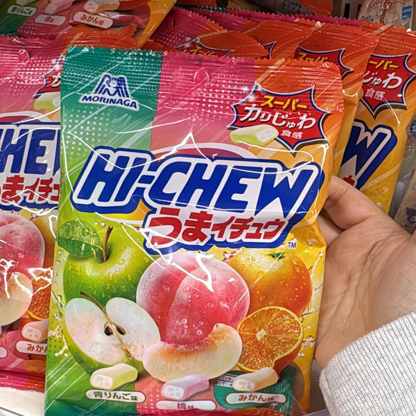 Hi-Chew Umaichu Assorted Soft Chewy Juicy Fruit Candy 68g