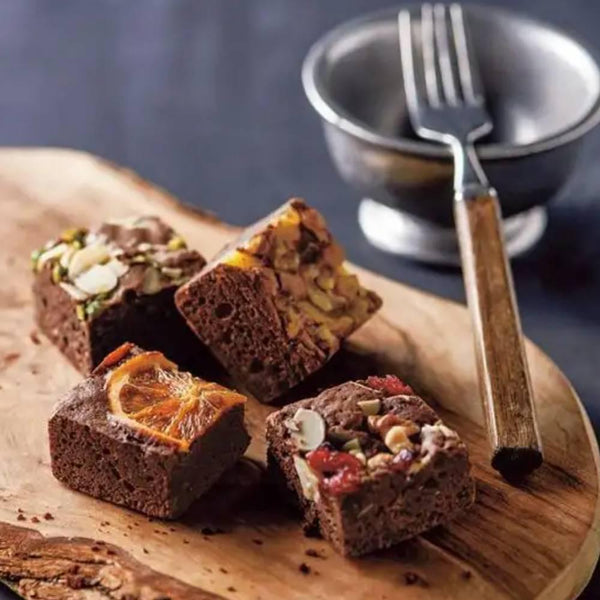 Hoshi Fruits Handmade Brownies With Nuts & Dried Fruits 6 Pieces
