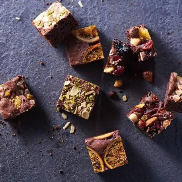 Hoshi Fruits Handmade Brownies With Nuts & Dried Fruits 6 Pieces