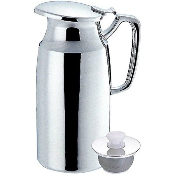 Hotel Style Thermal Carafe Insulated Stainless Steel Pitcher 750ml