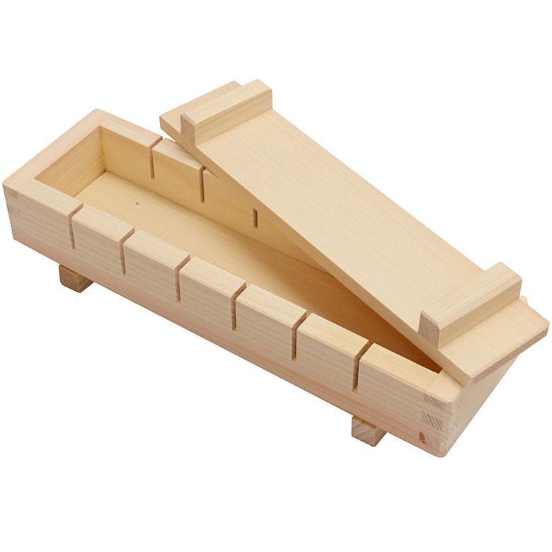 Ichihara Wooden Sushi Press Cypress Oshizushi Pressed Sushi Mold 275mm