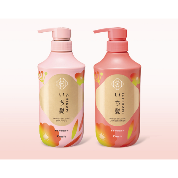Ichikami Japanese Plant Based Moisturizing Shampoo 450ml