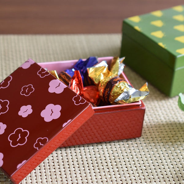 Isuke Cute Lacquered Wooden Box For Jewelry & Accessories