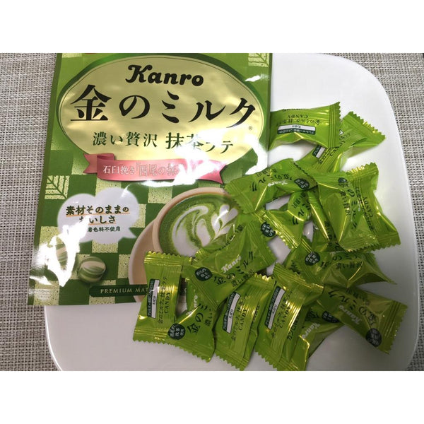 Kanro Golden Milk Rich Matcha Latte Hard Candy 61g