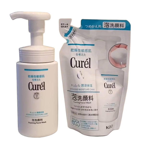Kao Curel Foaming Face Wash Refill 130ml