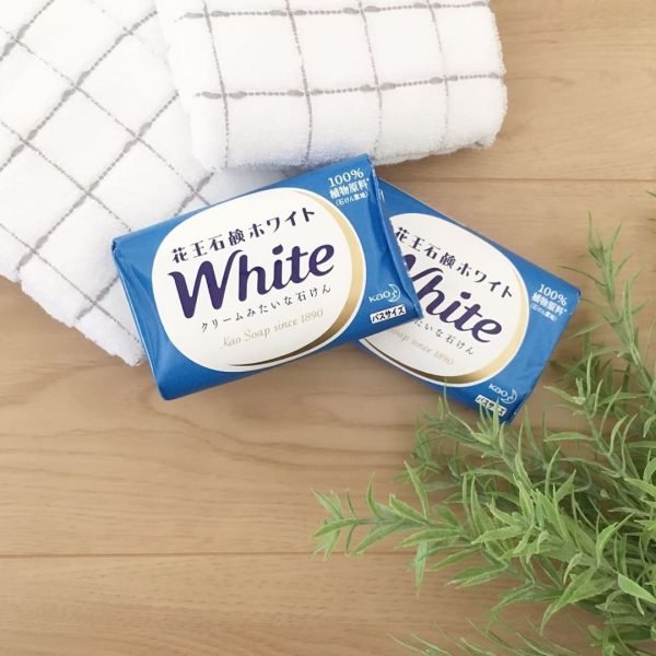 Kao White Soap Body Bar Soap 130g