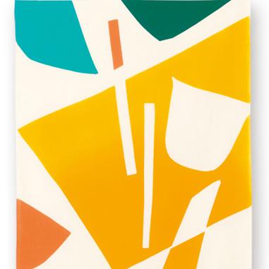 Kenema Tenugui Modern Tableware Japanese Traditional Hand Dyed Cloth