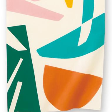 Kenema Tenugui Modern Tableware Japanese Traditional Hand Dyed Cloth