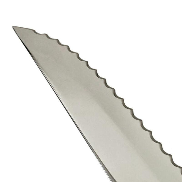 Kiya Frozen Food Knife Serrated Knife For Partially-Thawed Food 180mm