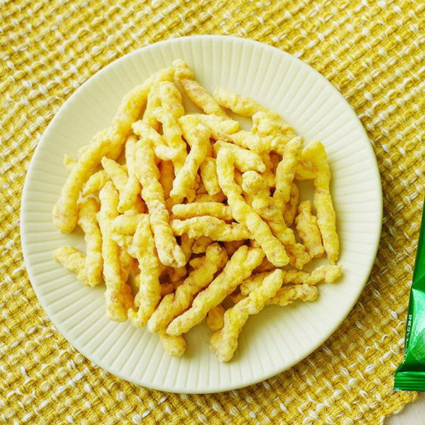 Koikeya Scorn Soy Sauce Grilled Corn Flavor Crispy Corn Puffs 73g (Pack of 3)