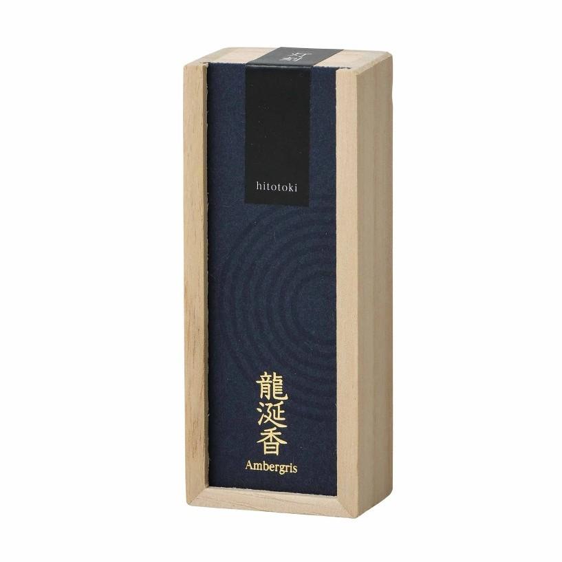 Kousaido Hitotoki Premium Incense Ambergris Scent 15 Sticks