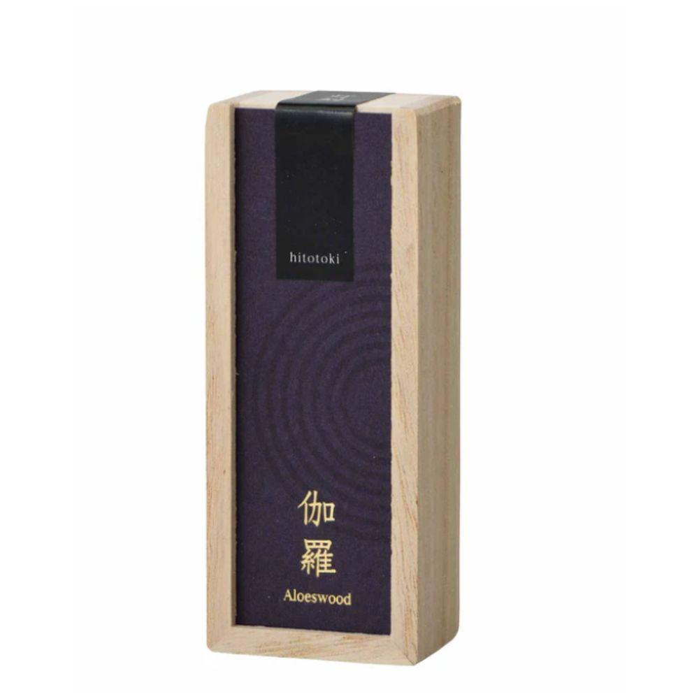 Kousaido Hitotoki Premium Incense Kyara Agarwood Scent 15 Sticks