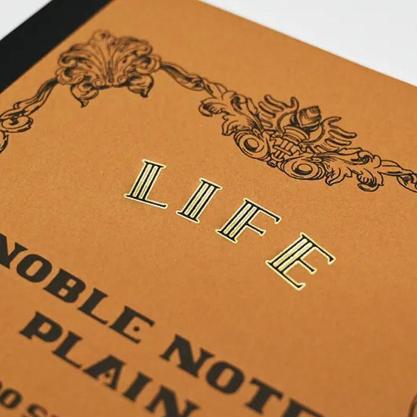 Life Noble Notebook A5 Unruled Premium Writing Paper N36 (100 Pages)