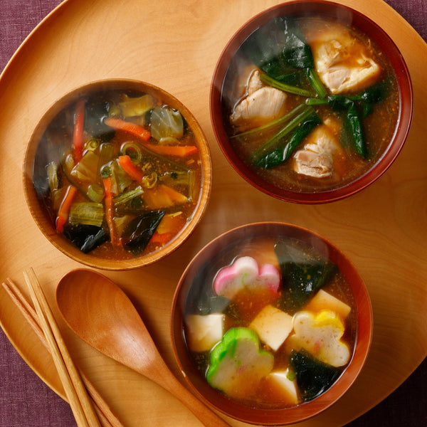 Misokoshi Miso Strainer & Wooden Muddler Set For Miso Soup