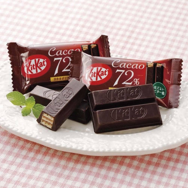 Nestlé Kit Kat Dark Chocolate 72% Cacao KitKat 10 Bars