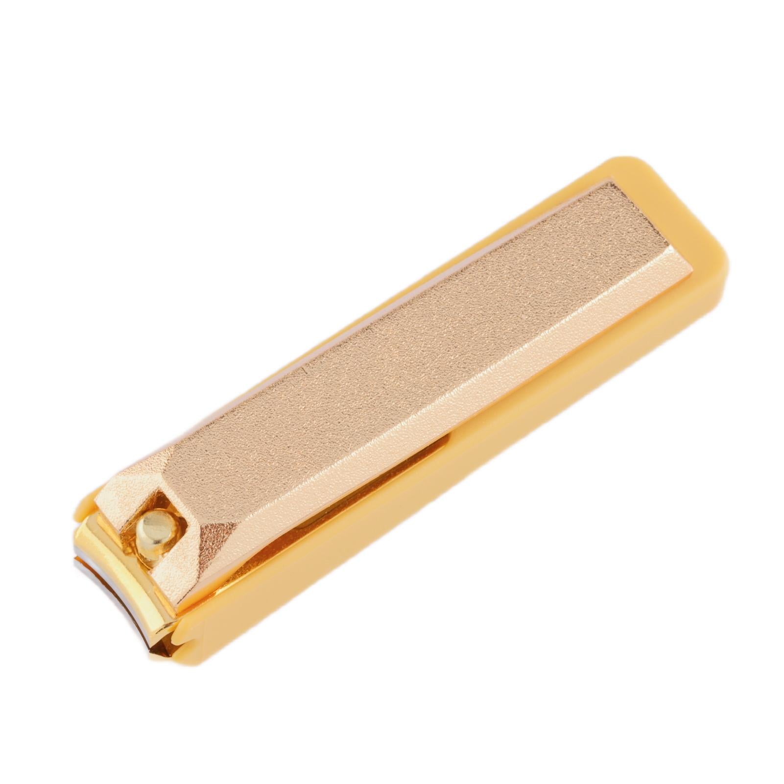 Nikken Handcrafted Gold Nail Clippers Premium Sharp Iron Blade 71mm
