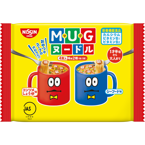 Nissin Mug Noodle Cup Noodles 94g (Pack of 3)