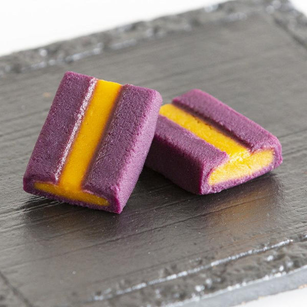 Okashi Goten Okinawan Gold & Purple Sweet Potato Bites 6 Pieces