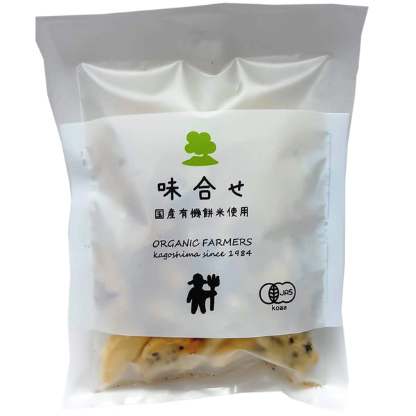 Organic Okaki Seasoned Rice Crackers Mix Assortment 30g (Pack of 3)