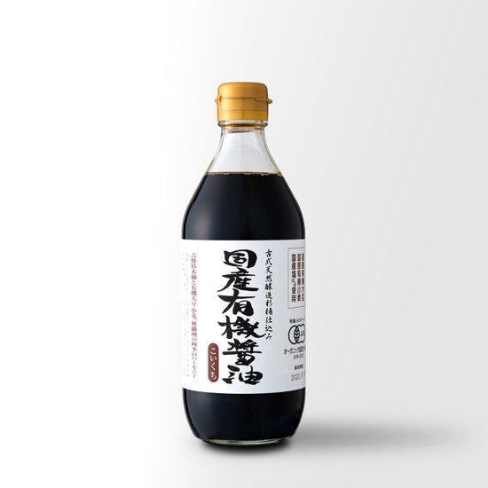 Adachi Jozo Koikuchi Shoyu Organic Japanese Dark Soy Sauce 500ml