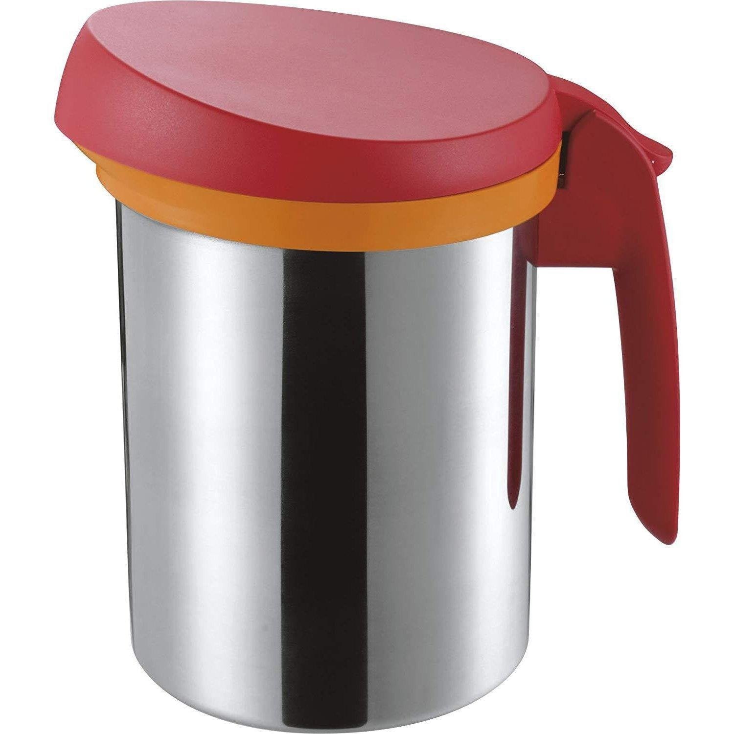 Uchicook Roka Pot Cooking Oil Filter Pot Red UCS1RD