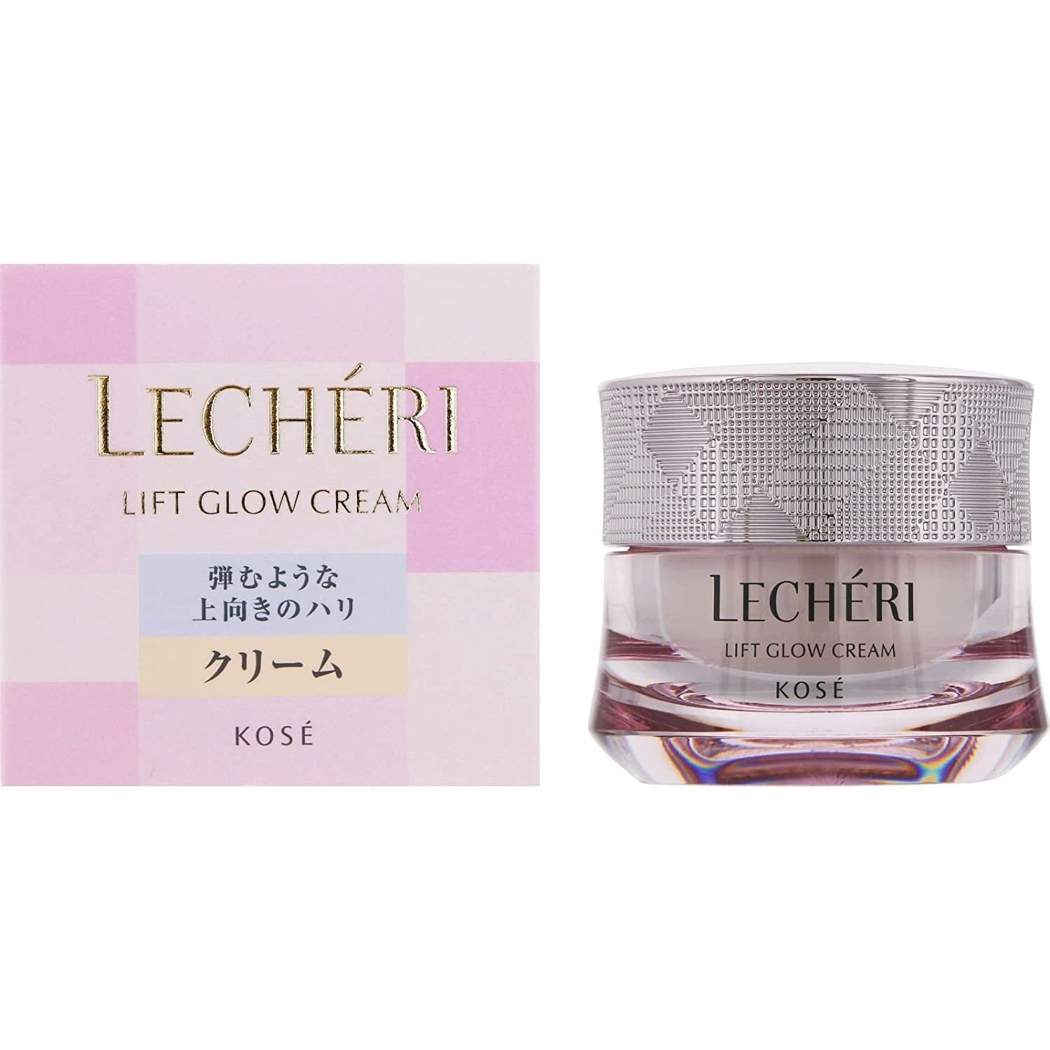 Kosé Lecheri Lift Glow Cream Face Lifting Skin Glowing Cream 40g