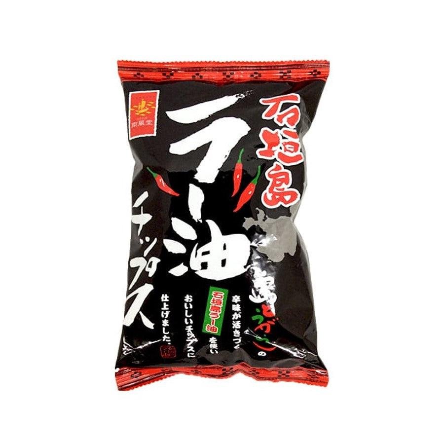 Nanpudo Ishigakijima Rayu Chili Oil Spicy Chips 60g (Pack of 5)