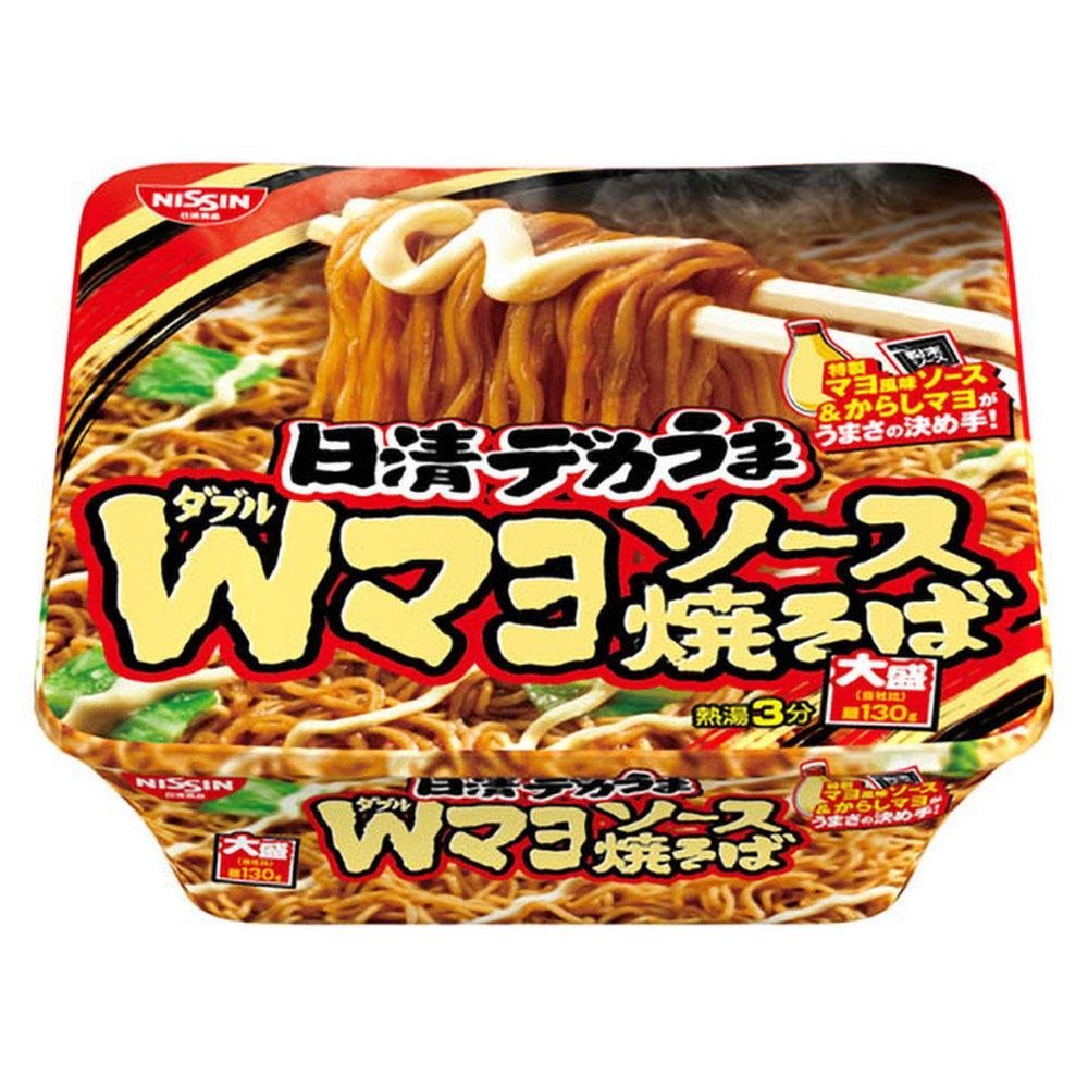 Nissin Dekauma Mayo Yakisoba Instant Noodles Big Serving (Pack of 3)