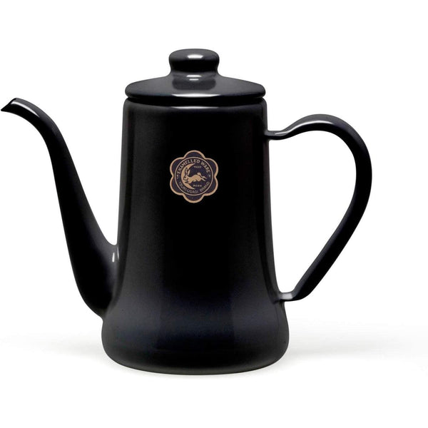 Tsuki Usagi Enamel Drip Coffee Slim Pot Black 0.7L