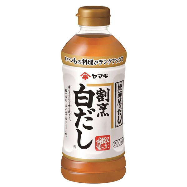 Yamaki Kappo Shiro Dashi Sauce Stock Concentrate 500ml