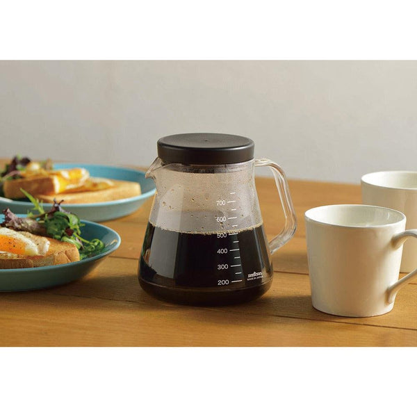 Akebono Heat Resistant Plastic Coffee Pot with Plastic Lid TW-3727