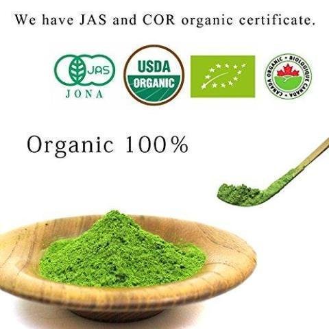 Honjien Organic Matcha Japanese Green Tea Powder Gold Grade 30g