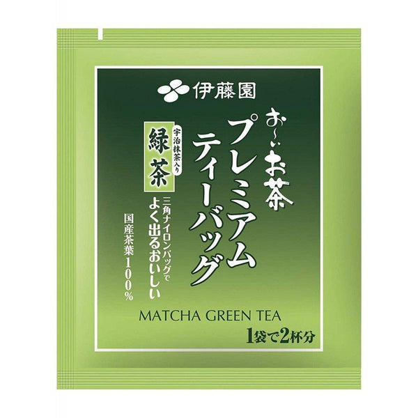 Itoen Oi Ocha Premium Japanese Green Tea Matcha Blend 50 Bags