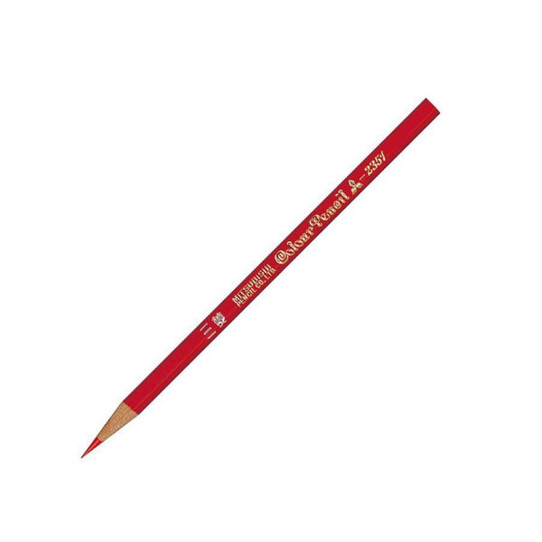 Mitsubishi Colored Pencils Vermilion Color 12 Pieces