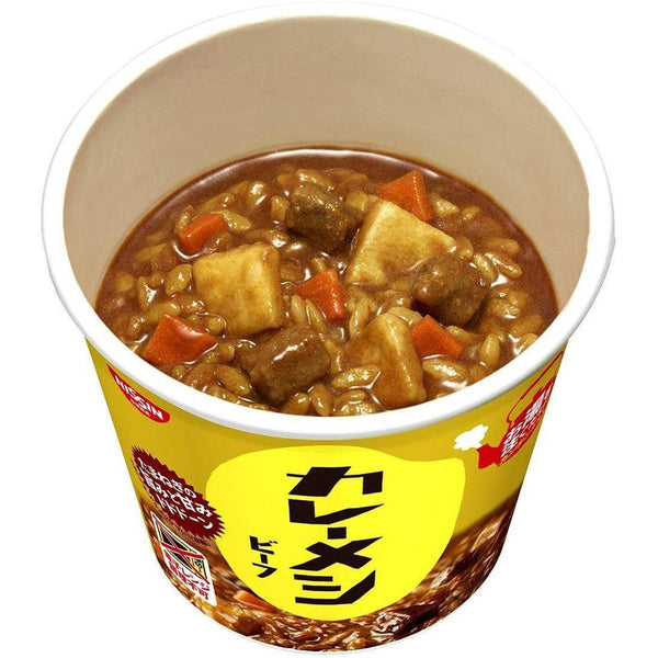 Nissin Curry Meshi Beef Instant Curry Rice Cup 107g