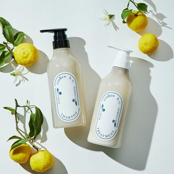 RinRen Shampoo Yuzu & Neroli Vegan Hair Smoothing Shampoo 480ml