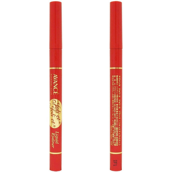 Avance Joli et Joli et Liquid Eyeliner Waterproof Black 0.6ml