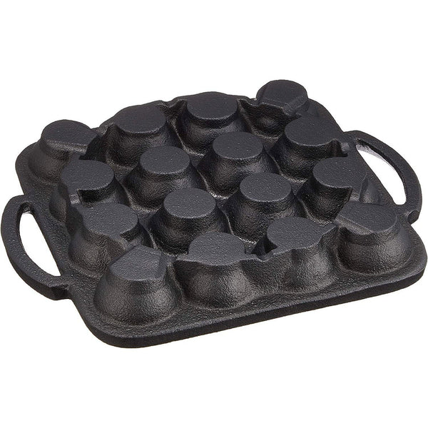 Cast Iron 16-Ball Takoyaki Pan (IH Compatible)
