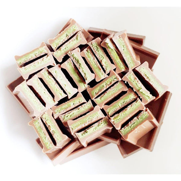 Meiji Matcha Chocolate Green Tea Filled Milk Chocolate 26 Pieces