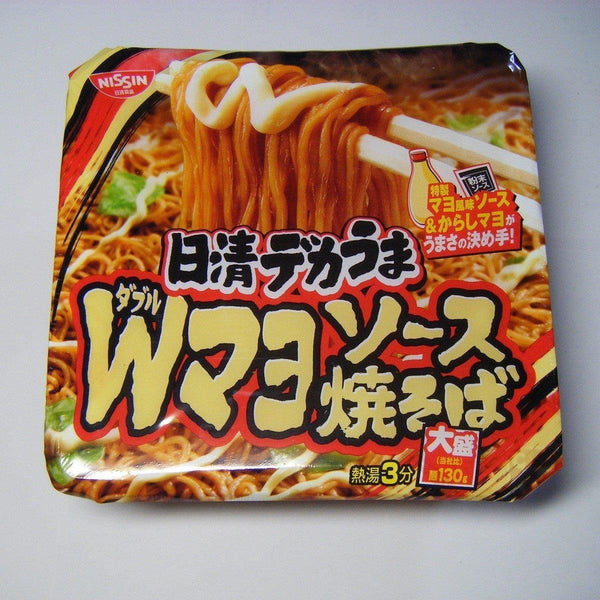 Nissin Dekauma Mayo Yakisoba Instant Noodles Big Serving (Pack of 3)