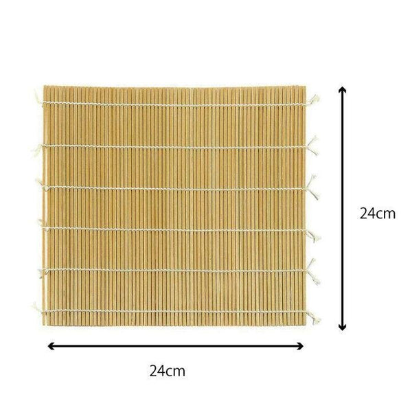 Natural Bamboo Sushi Rolling Mat (Made in Japan) 24cm
