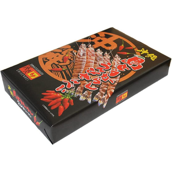 Nanpudo Okinawa Shima Togarashi Ebi Senbei (Spicy Shrimp Rice Crackers) 27 Pieces