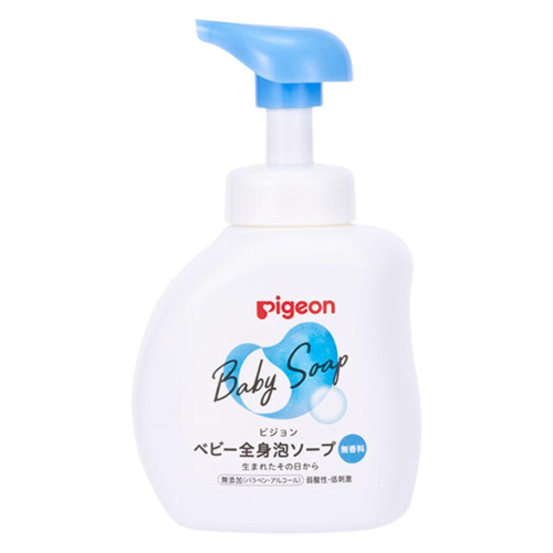 Pigeon Gentle Baby Soap Whole Body Foam Soap For Newborns 500ml