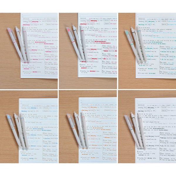 Pilot Waai Frixion Erasable Gel Ink Ballpoint Pen 8 Color Set